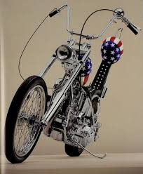 Captain America Pan Head Easy Rider Harley Davidson Harley