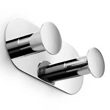 Ws Bath Collections Napie Wall Mounted Double Bathroom Hook In 2021 Ws Bath Collections Polished Chrome Towel Hooks