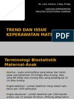 Visi misi program studi ners. Tren Dan Isu Keperawatan Maternitas