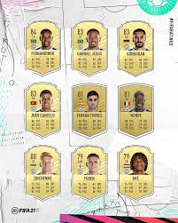 Join the discussion or compare with others! Aymeric Laporte Fifa 21 Fifa 21 Ratings Is Messi Still No 1 Plus Player Reactions New Entries Full Top 10 Fifa 21 Rulebreakers Team 1 Was Released On Friday 23 October