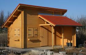Wie eignet sich eine dachpappe zur abdeckung ihres gartenhauses? Pultdach Gartenhaus Geratehaus Blockhaus Coburg Kronach Lichtenfels