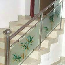 Available in 316 alloy and duplex 2205 marine grade stainless steel. Stainless Steel Stair Glass Railing At Rs 650 Running Feet Stainless Steel Railings Id 17082408948