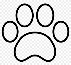 Free Free Paw Print Svg Outline 719 SVG PNG EPS DXF File