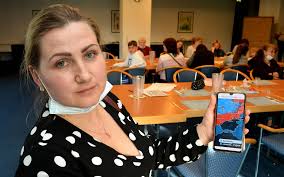 Flüchtlinge aus der Ukraine in Hennef: Deutschunterricht im Hotel