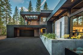 This Mountain Modern Home Was Custom Designed By Architecture Studio Sagemodern Modern Architecture Prefab Homes Modern Mountain Home