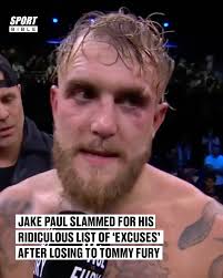 Jake Paul started rattling out a list of excuses. The whole arena started  booing him. So he quickly backtracked... 😬 They definitely were excuses!  😂 Read more below 👇