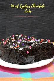 Basic Moist Eggless Chocolate Cake Recipe Recipe Eggless Chocolate Cake Cake Recipes Eggless Baking