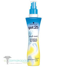 This spray builds incredible volume and touchable texture while absorbing oil at the roots to freshen and style your hair. Schwarzkopf Got2b Hair Spray Salt Beach Matt Sprei Me 8alassino Alati Gia Kymatista Mallia 200ml Online Pharmacy Ofarmakopoiosmou Gr
