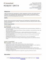 Technical project manager resume examples free to try today. It Consultant Resume Samples Qwikresume
