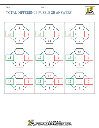 If these 4th grade math puzzles are not at the right level for you, try some of our harder 5th grade math puzzles. Free Math Puzzles Addition And Subtraction