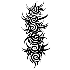Gothic Tattoo Vertical Gothic Tattoo Armband Tattoo Design Tribal Armband Tattoo