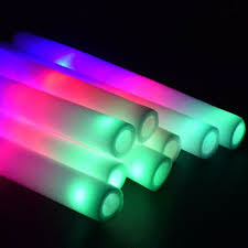 100 Pack 19 Neon Light Up Foam Batons Led Glow Light Sticks Wands Tubes For Party Supplies Festivals Raves Birthdays Halloween Party Children Toy Wholesale Bul In 2020 Led Glow Lights Birthday Halloween Party Halloween