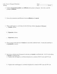 Cellular Transport Worksheet Answer Key Inspirational Cell Transport Worksheet Answers In 2020 Cell Transport Text Features Worksheet Worksheets