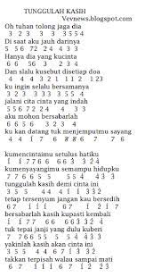 Not Angka Pianika Tunggulah Kasih - Zidan ft. Tri suaka - vevnews