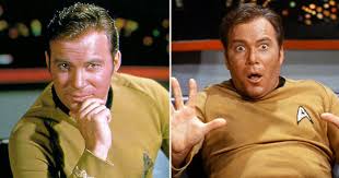 Image result for captain kirk throws finger