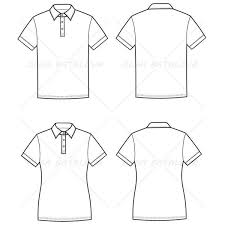 Black And White Polo Shirt Clip Art Free Fashion Flat Templates Trim Pack Shirt Sketch Fashion Sketch Template Shirt Illustration
