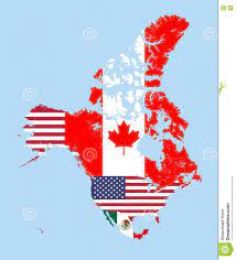 Las opciones más económicas para enviar dinero desde canadá a los estados unidos. El Mapa Del Vector De Canada De Estados Unidos Y De Mexico Combino Con Las Banderas Ilustracion Del Vector Ilustracion De Canadiense Combinado 78996805