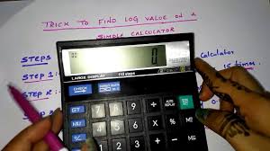 Using the natural log calculator we get. Trick To Find Logarithm Values On A Simple Calculator Youtube