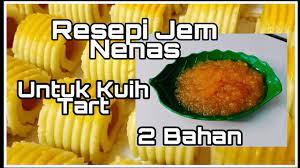 Tart gulung nenas paling sedap untuk makan sendiri. Cara Membuat Inti Tart Nenas Jem Nenas Dua Bahan Youtube