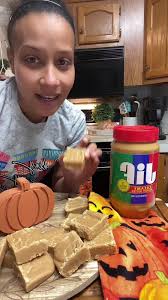 Easy peanut butter fudge Recipe: 2 cups sugar 1/2 cup milk 3/4 cup peanut  butter 1 tsp vanilla Bring to a boil