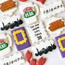 So No One Told You Life Was Gonna Be This Way So No One Told You Life Was Gonna Be This Way Friends And Friday S Just Go Together Ha Friends Birthday Cake Friends Cake Birthday Cookies