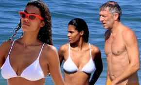Starring tina kunakey et vincent cassel · an alluring and undoubtedly · committed couple · under the lens of laura coulson, you will discover two unique · and . Vincent Cassel S Wife Tina Kunakey 23 Puts Her Curves On Display In A Colorful Bikini Daily Mail Online
