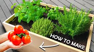 Stain and seal the planter box. How To Make A Planter Box At Home Growing Your Own Vegetables Youtube
