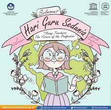 Karena rumah saya hanya di sebelah dan hanya dibatasi pagar batu rendah, saya pun biasa. Cerita Lucu Poster Dibalik Ucapan Peringatan Hari Guru Sedunia Mari Kita Rayakan Media Pakuan
