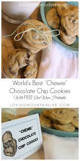 World S Best Chocolate Chip Cookies With Free Printable Star Wars Food Star Wars Theme Party Star Wars Cookies