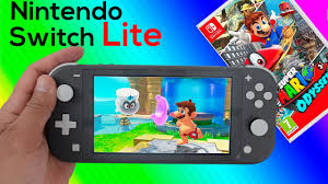 Super Mario Odyssey Nintendo Switch Lite Gameplay Youtube