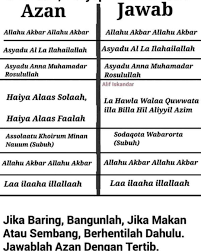 Letakkan kepala bayi menghadap kiblat. Viral Johor Cara Jawab Azan Facebook