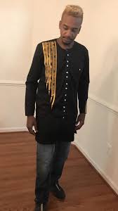 Black And Gold Top Men Mens Sankofa Black And Gold Top And Pant Set African Wear Tops Gold Top