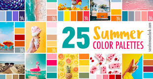20 summer wedding colors cuz we all need something to look forward to. 25 Summer Color Palettes Inspiring Color Schemes By Sarah Renae Clark