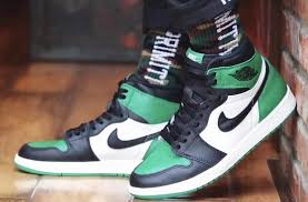 Black Pine Green White Jordan 1 Air Jordan 1 Retro High Og Pine Green Shoes 555088 302 On Feet Image Anpkick Com Air Jordans Air Jordans Retro Sneakers