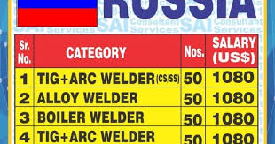 Russia Europe Job Long Visa Available Here At Qa Qcwelder Fitter Etc Job Available Here Now Russia Russia Russia Urgent Requireme Welders Job Find A Job