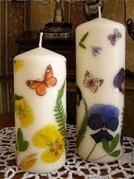 The easy tutorial you see here will turn you into a master at this diy art. Wonderful Diy Decorate Candles With Dry Flowers