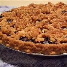 Tarte Croustade Aux Bleuets Blueberry Crumb Pie Food Pie Dessert