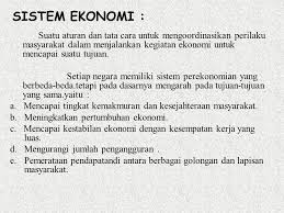 Cakupan bidang ekonomi pada suatu negara tentunya dipengaruhi oleh beberapa hal salah satunya adalah jumlah penduduk. Pelaku Pelaku Ekonomi Dalam Sistem Perekonomian Indonesia Ppt Download