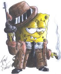 Because he never paid and only sat in on the classes he is not formally certified though the. Gangster Spongebob Wallpapers Group 34