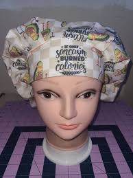If Only Sarcasm Burned Calories (2 Prints) Surgical Scrub Bouffant Hat