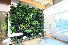 You can choose from plants with all green leaves or stripes with green, pink or burgundy. Indoor Living Walls Livewall Vertical Plant Wall System