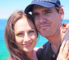 Anna Świderska z Markiem Wilsonem