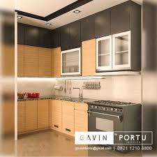 Sebagai contoh, ambil pintu di luar untuk cat mereka. Contoh Kitchen Set Papan Upvc Kombinasi Hpl Dekorasi Dapur Interior Minimalis