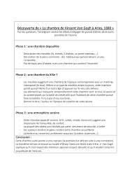 La chambre de van gogh analyse. Https Www Pedagogie Ac Nantes Fr Medias Fichier La Chambre De Vincent Van Gogh A Arles 1308582792225 Pdf Id Fiche 1308320690680 Inline False
