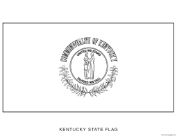 Check spelling or type a new query. Kentucky Flag Us State Coloring Pages Printable