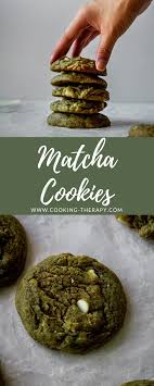 Matcha Cookies Matcha Baking Matcha Snacks Matcha Cookies