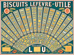 Biscuits Lefevre Utile C 1900 Anonymous Artist Affiches Retro Nantes Biscuits