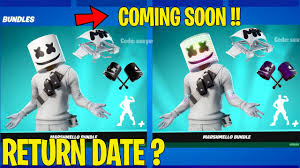 Watch the full marshmello fortnite concert here. Marshmello Skin Return Release Date In Fortnite Item Shop When Will Marshmello Skin Come Back Youtube