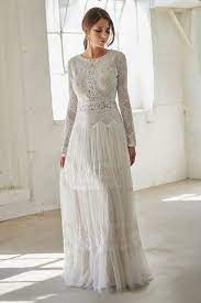 The Best Etsy Bohemian Wedding Dresses Junebug Weddings Bohemian Wedding Dress Etsy Vintage Wedding Dress Boho Wedding Dresses Lace