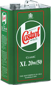 Castrol is a british global brand of industrial and automotive lubricants offering a wide range of oils, greases and similar products for most lubrication applications. Buy Castrol Engine Oil Classic Xl Sae 20w 50 5 Litre Louis Motorcycle Clothing And Technology